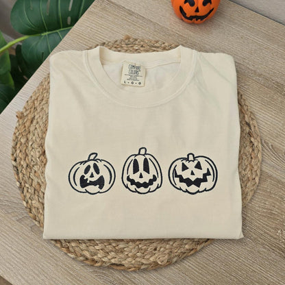 Three Pumpkins