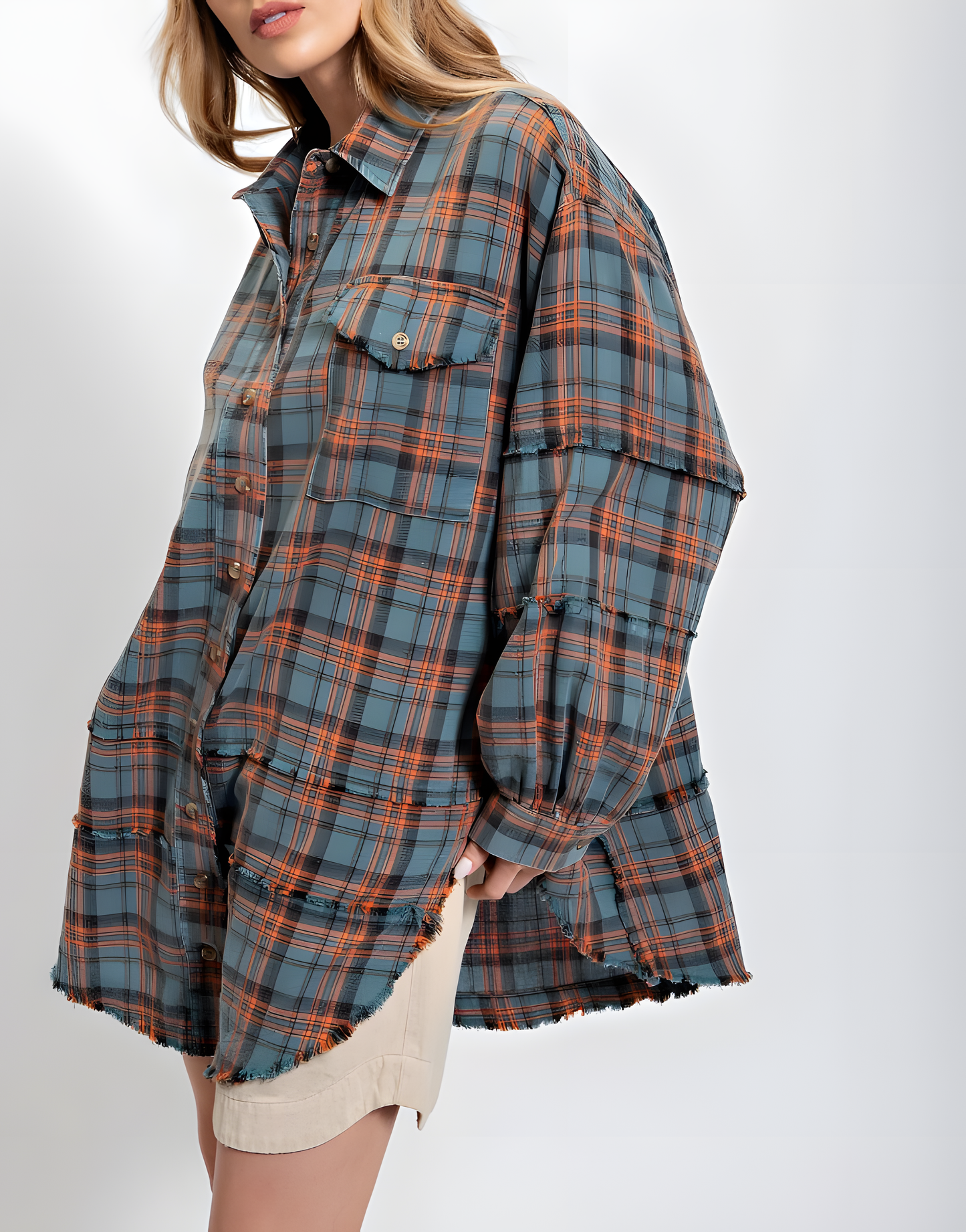 Flanella Shirt - Washed Oversized