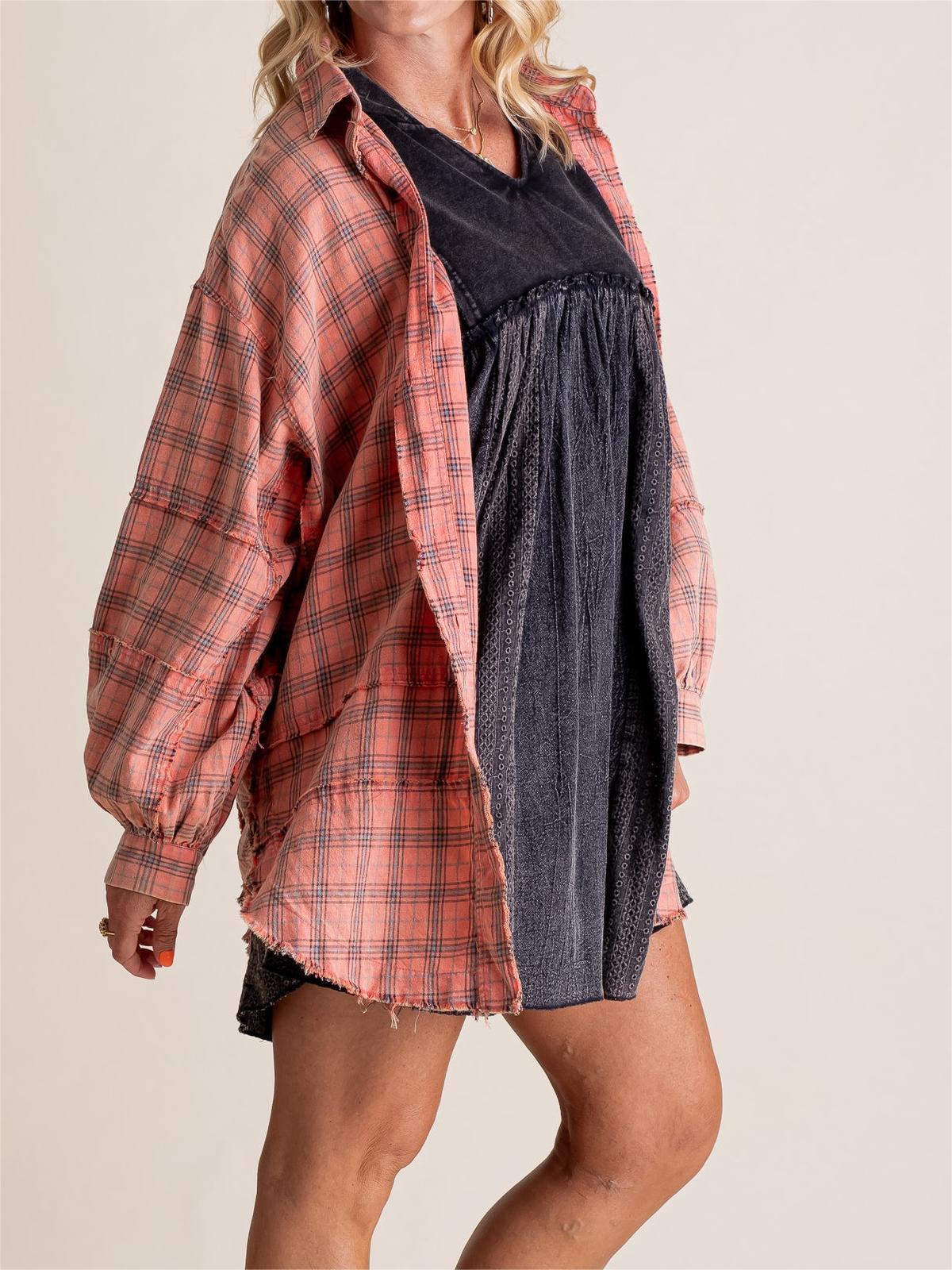 Flanella Shirt - Washed Oversized